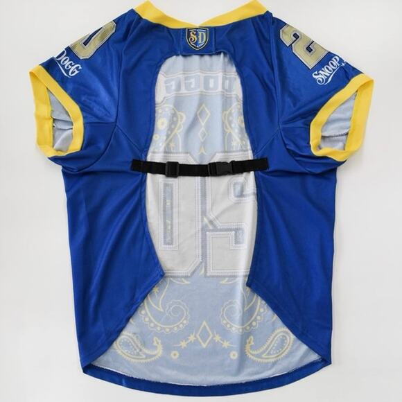 Snoop Doggie Doggs Deluxe Large Pet Jersey, Halftime NWT snoop dog pet line - Picture 3 of 7